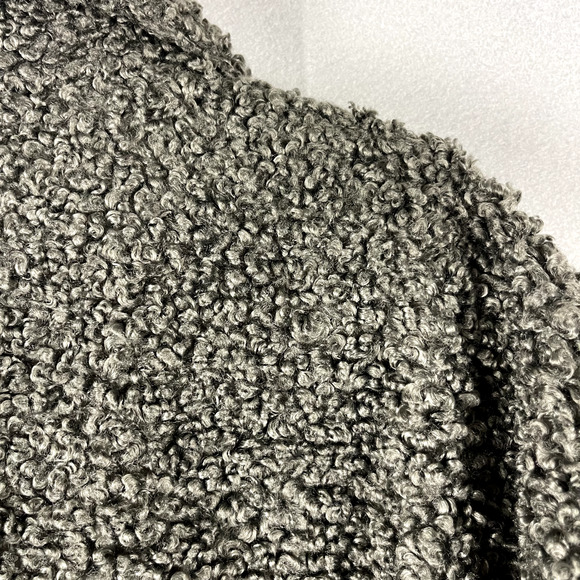 Anthropologie Gray Textured Coat, XL - Picture 13 of 13
